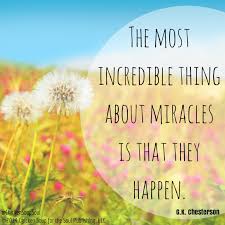 Carpe Diem #1321 Miracles