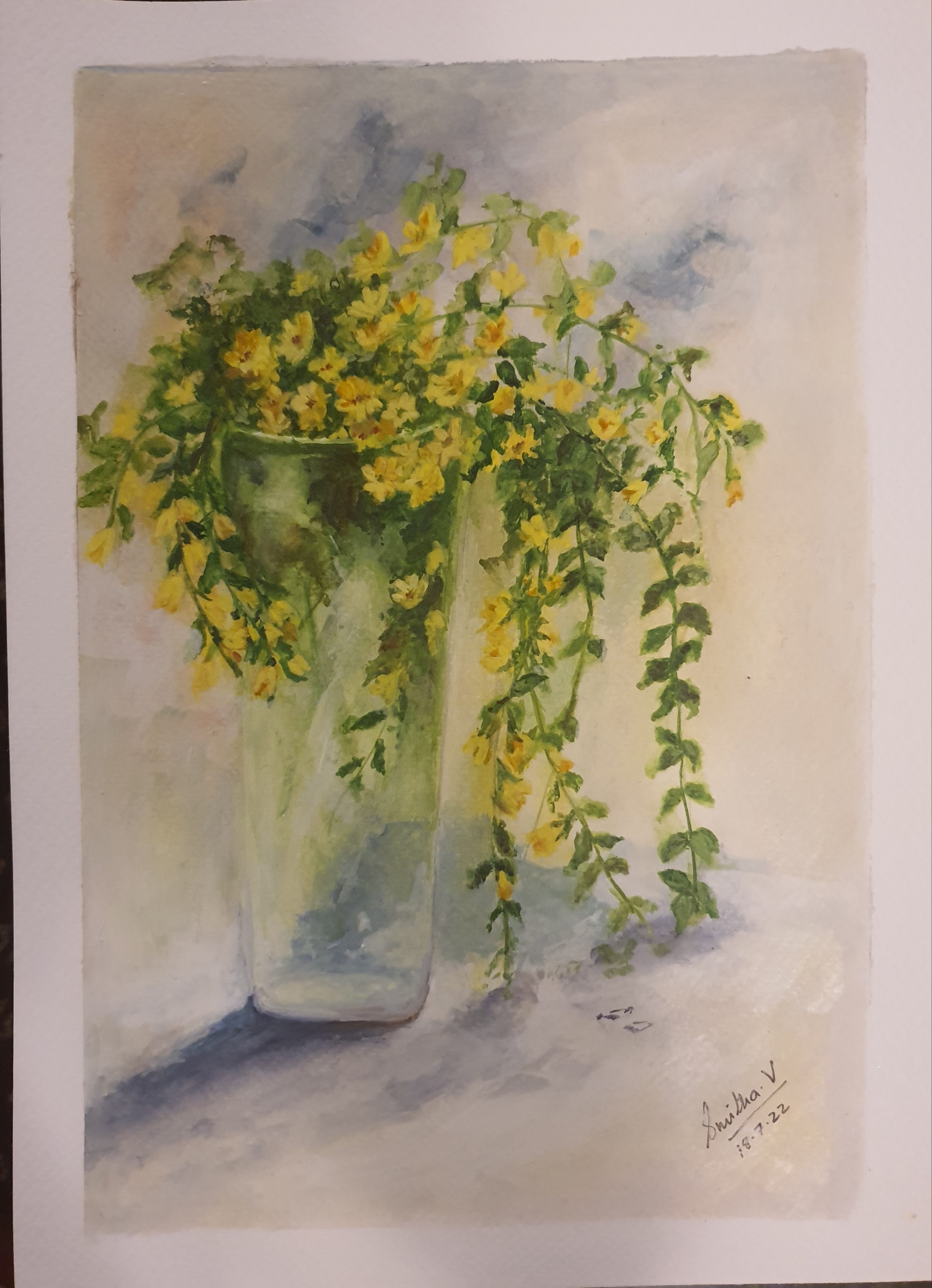 Art: Sunshine in my vase